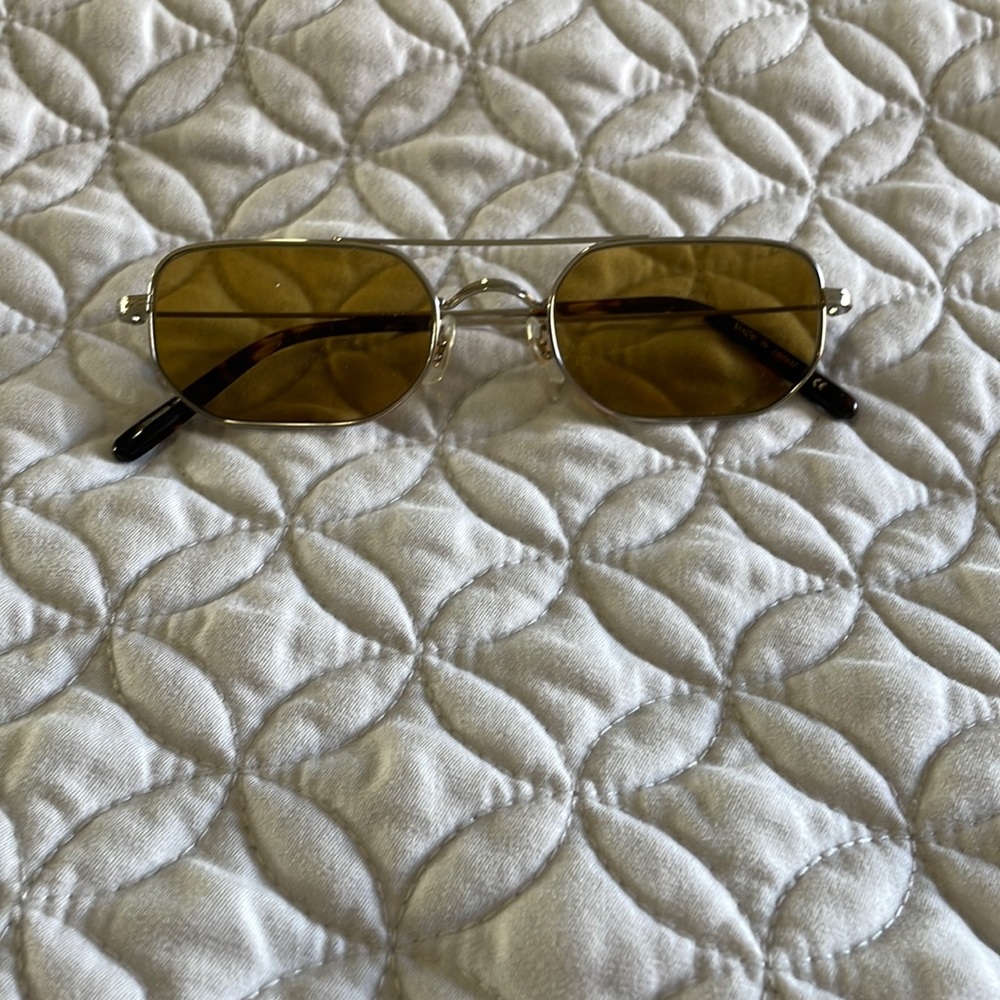 Oliver Peoples Aviator Sunglasses